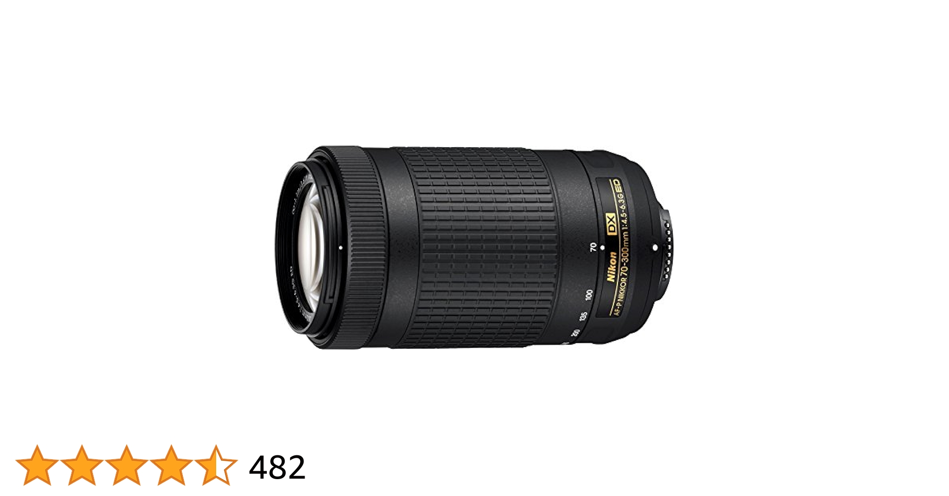 Nikon AF-P DX 70-300f/4.5-6.3G ED VR 美品❗️ Nikon AF-P DX NIKKOR 70-300mm f/4.5-6.3G ED VR : NIKON