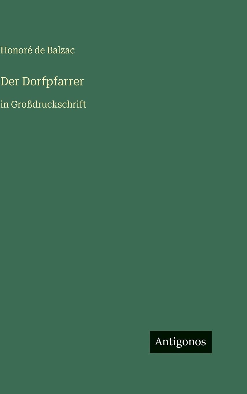 Der Dorfpfarrer: in Großdruckschrift