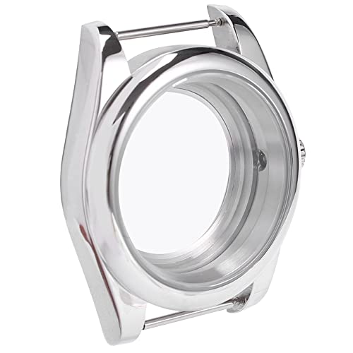 Grimmstr 39mm Stainless Steel Polished Case Sapphire Glass Fit NH35/NH35A NH36/NH35A Movement, Transparent Back Cover Unisex-Adults Modern Style Enthusiasts Watch