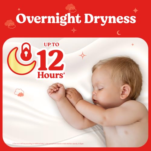 Image of Huggies Dry Tape | Adjustable Tape Style Baby Diapers, Small (S) Size (4-8 Kgs), Pack of 34 | Up To 2X Faster Absorption, Up To 12 Hours Overnight Absorption