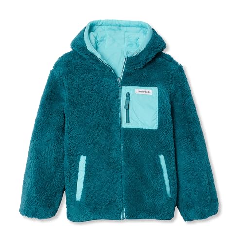 Lands' End Kids Reversible Water Resistant Sherpa Insulated Jacket2