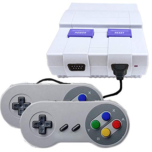 Classic Retro Game Console, AV Output Built-in 400 Games with 2 Classic Controllers