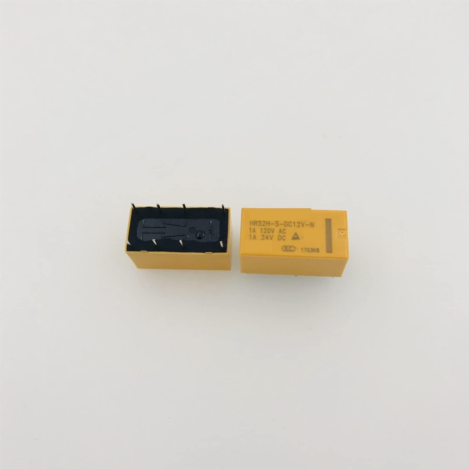 QEFHSVVZE 10Pcs Relay HRS2H-S-DC3V-N HRS2H-S-DC5V-N HRS2H-S-DC9V-N HRS2H-S-DC12V-N HRS2H S DC12V 12VDC N 2A 120AVC 8PIN