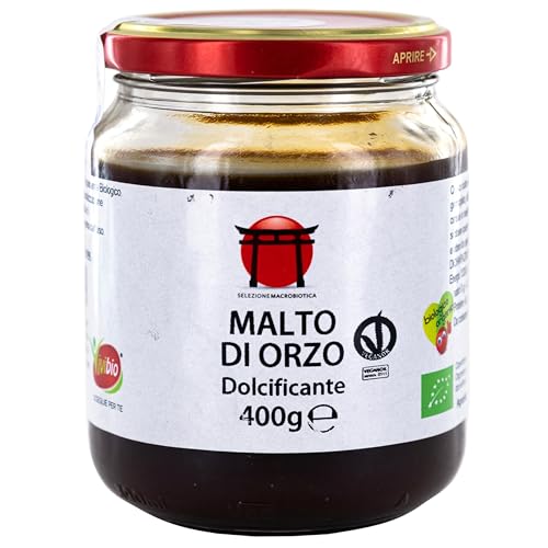 Vivibio Malto d'Orzo Biologico - Estratto Naturale per Cottura e Cottura - 400 g
