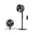 Shark FlexBreeze Pedestal & Tabletop Oscillating Fan with Remote, Indoor & Outdoor Oscillating Fan, Portable Fan With Mist, Corded & Cordless Fan with InstaCool Misting Attachment, FA222