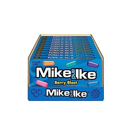 Image of Mike and Ike Candy, Berry Blast, 4.25oz Theater Box, Pack of 12