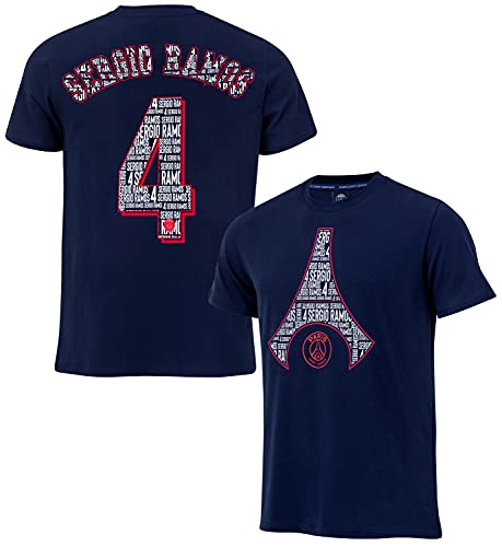 Paris Saint-Germain T-Shirt Sergio Ramos PSG - Collection Officielle Taille S