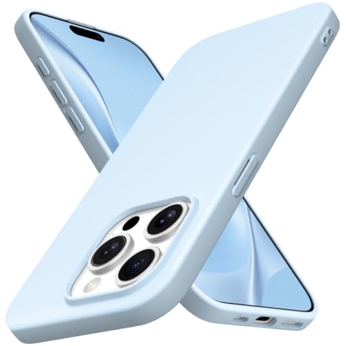 X-level for iPhone 15 Pro Case, Slim Fit, Light Blue