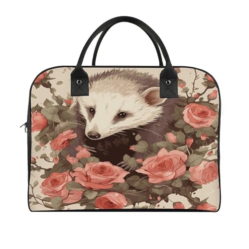 Bolso Tote Nylon Ajustable con Cremallera para Laptop miniatura 3