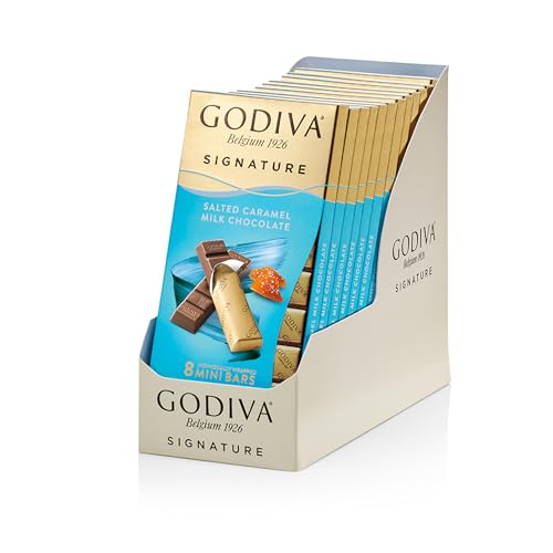 Godiva Signature Salted Caramel Milk Chocolate Mini Bars