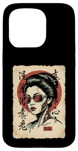 Kawaii Anime Manga Otaku Samurai Japan Ramen Y2K Cyberpunk �X�}�z�P�[�X iPhone 15 Pro �p