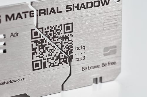 Monedero Bitcoin de acero inoxidable Wallet Shadow billetera cold 4
