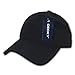 DECKY Low Crown Relaxed Rip Stop Cap, Black