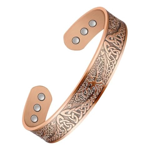 Jeracol Copper Magnetic Bracelet for All Cover