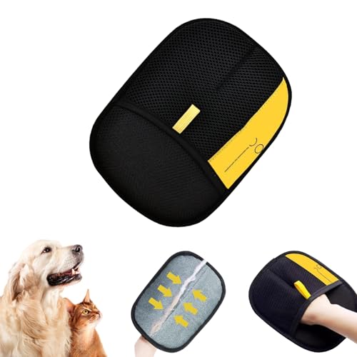 Image of Pet Hair Removal Glove for Cats & Dogs, 2025 New Electrostatic Gloves Pet Hair, Efficient Grooming Gloves for Pet Hair, Reusable Cat & Dog Hair Remover for Couch, Furniture, Carpet, Curtain