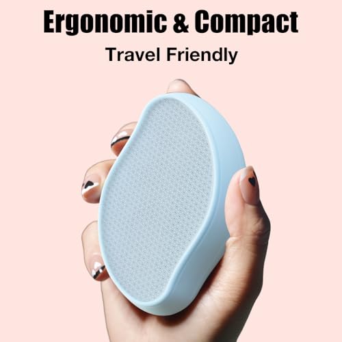 Image of Crystal Hair Eraser Glass Hair Removal Hair Remover(Sky Blue) | Epilator Premium Painless Nano Exfoliation for Women,Natural Gentle and Efficient Shaver Trimmer on Leg Arm