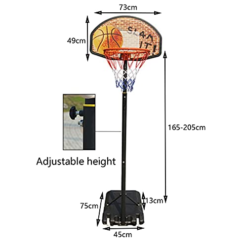 Portable basketball stand Draagbare basketbalstand, verwijderbare buitentraining basketbalstandaard, indoor schietframe - Image 4