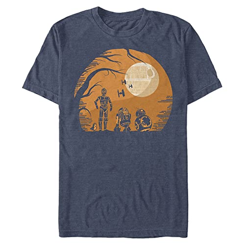 Camiseta Star Wars Droids Haunt de hombre ideal para maratones de cine sci-fi