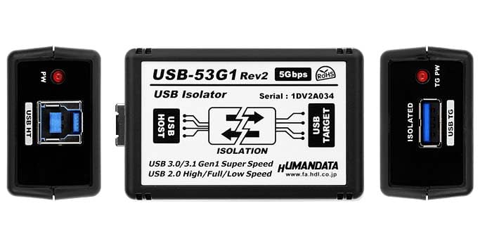 Amazon.co.jp: USB3.0/3.1 Gen1 アイソレータ（コンパクト）[USB-53G1