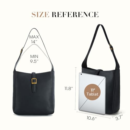 Image of Missnine Hobo Bag Purses and Handbags for Women Top Handle Handbags with Pocket Zipper