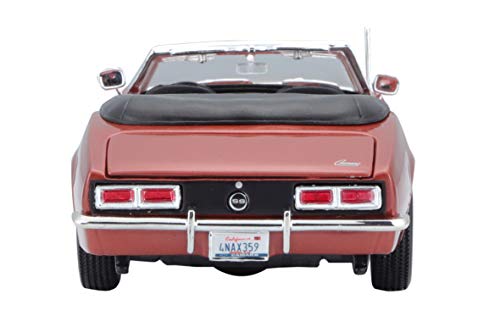 Modelo 1:24 Chevrolet Camaro SS 396 Convertible Bronze miniatura 2