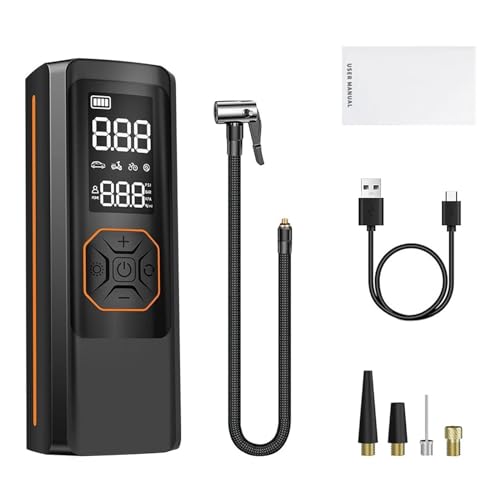 8000mAh �Ԃ̓d���G�A�|���v�|�[�^�u�� 12V 150PSI �~�j�^�C���G�A�R���v���b�T�[�Ԃ̃^�C���C���t���[�^�|���v�I�[�g�o�C���]�ԃ{�[�� �����[�U�A�����Ԏ�ɑΉ�