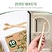 Daletu Bamboo Toothbrushes Soft Bristles 10 Pack, Biodegradable BPA Free Soft Bristles Toothbrushes for Adult, Eco-Friendly, Natural Wooden Organic Toothbrush