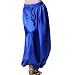 MUNAFIE Belly Dance Arab Carnival Satin Pants Navy Blue