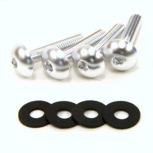 DURA-BOLT フェアリングボルトキット アルミ M5x16mm シルバー 4本セット DBF070S