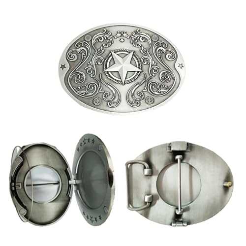 Veesper Beer Belt Holder for Men Zinc Alloy Funny Water Clip Belt Buckle Easy to Use Portable Beer Holder for Outdoor