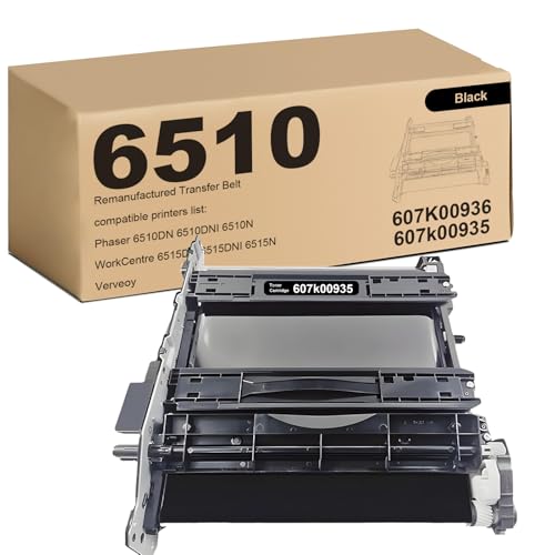 Phaser 6510/6515 607K00936 607k00935 Transfer Belt Assembly Replacement for Xerox 607K00936 607k00935 Transfer Belt for Phaser 6510 6510N 6510DN 6510DNI WorkCentre 6515 6515N 6515DN 6515DNI Printer