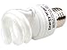 Bulbrite 509206 CF5WW/LM 5W Low Mercury Compact Fluorescent T2 Coil with Medium Base, 25W Equivalent, Warm White
