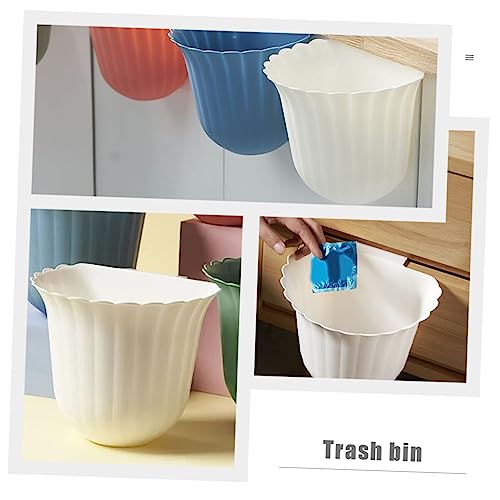 Basurero colgante de plástico resistente para cocina miniatura 7