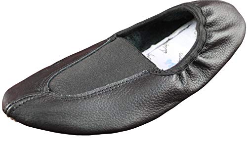 Lappade Noir Chaussures de Gymnastique Chaussons de Saut Chaussures de Danse Yoga avec Semelle en Caoutchouc Art. 270GG Taille 43 Cover