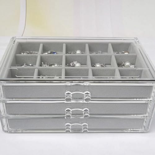Boîte de finition pour boucles d'oreilles sur votre commode