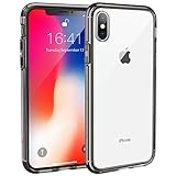 Syncwire UltraRock iPhone X Funda Protectora para iPhone X con protección Avanzada y Almohadilla de Aire Safeguard Tecnología para Apple iPhone X/10 (2017) - Gris Espacial