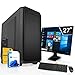 Produktbild SYSTEMTREFF® Komplett PC Set Intel Core i3 10100F 4x4.4GHz | Nvidia GeForce G210 1GB | 256GB M.2 NVMe | 16GB DDR4 RAM | Windows 11 | 27 TFT Monitor | Desktop Paket Computer Rechner für Büro Business