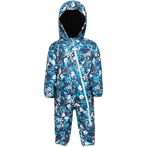 Dare 2b Kids Bambino Snowsuit Baby River Blue Flora 3-4 Years Cover