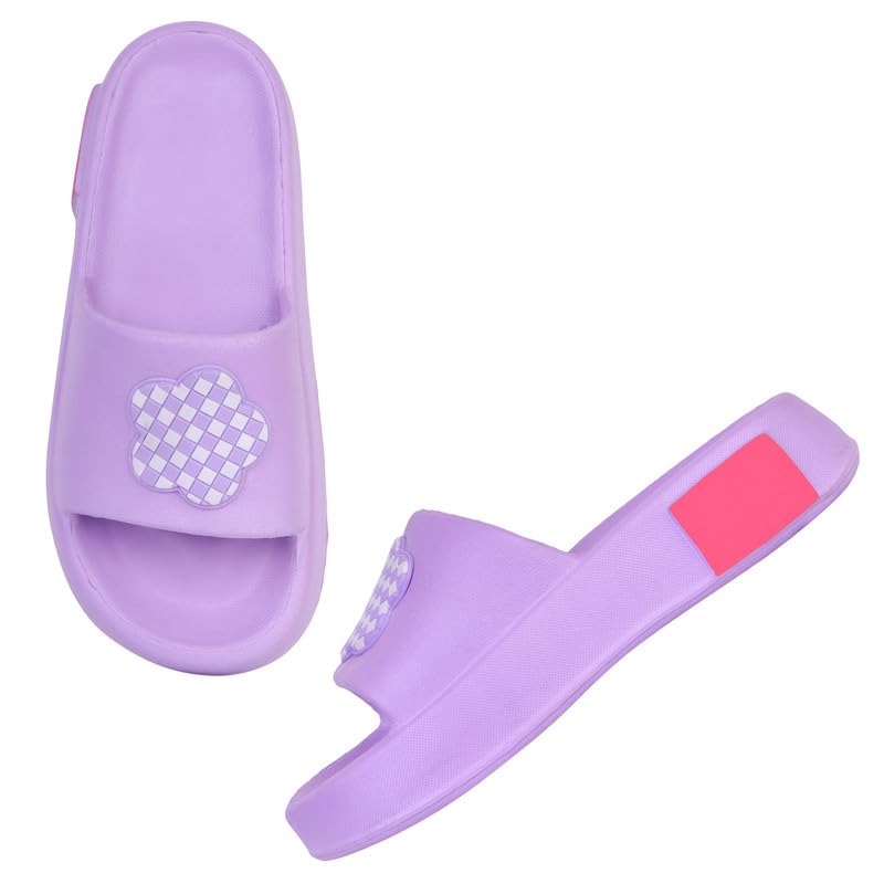 DRACKFOOT -Premium Comfortable Regular Wear Slider |Sandals|Slippers for Womens & Girls-Purple (B0D1KJJRQZ) Amazon Price History, Amazon Price Tracker