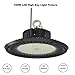 PATHBREAKER 100W LED High Bay Lights ETL Certified Driver UFO High Bay Lighting Fixture 5000K 14000LM IP65 1-10V Dimmable for Warehouse Garage Barn