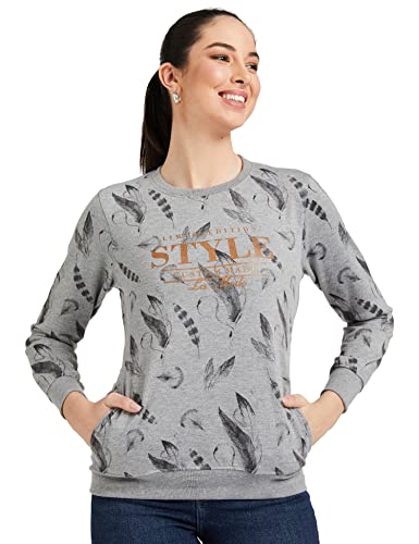 Qube By Fort Collins Women’S Sweatshirt (303 Smu_Grey_L)