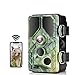 Produktbild 20MP WLAN Wildkamera 1296P Bluetooth WiFi Wildlife Jagdkamera IP66 Wasserdicht 940nm IR Nachtsicht Jagd Wildkamera