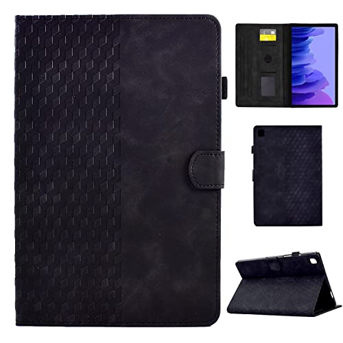 CASAFUNY Funda para Samsung Galaxy Tab A7 10.4 2020/2022 Protectora Carcasa para SM-T500/T503/T505/T507/T509 con Soporte Fnción y Auto Sueño/Estela para Samsung Galaxy Tab A7 2020/2022, Negro