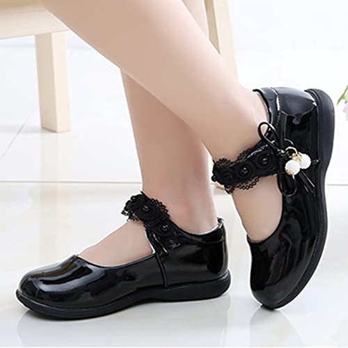 Girls Mary Jane Shoes School Kids Uniform Flats Ballet Strap Dress Formal Slip-On Shoes Performance Shoes Girls4