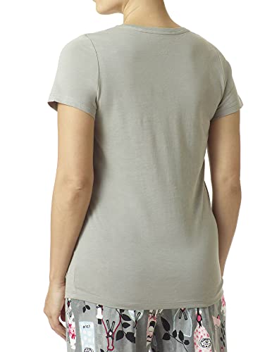 Image of HUE Women's 3 /4 Sleeve V-Neck Sleep Tee