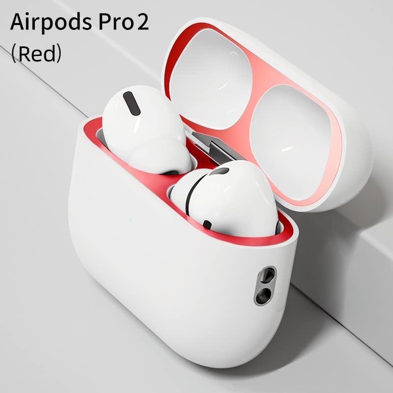 AirPods Pro / pro2 用 ダストガード エアーポッズ レッド Amazon.co.jp: AirPods Pro ダストガード Pro2にも適用 汚れ防止