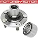 MotorbyMotor 930-501 Front Wheel Bearing and Hub Assembly with 5 Lugs Fits for Subaru Baja Forester Impreza Legacy Outback Wheel Hub Assembly 517008