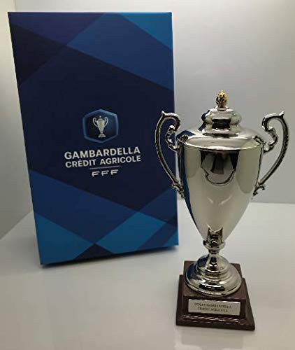 Fédération Française de Football Coupe Gambardella en 3D sur Socle (Version 150mm)