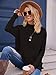 Hormtaer Pullover Damen Winter Rollkragenpullover Warm Oversized Strickpullover Rollkragen Stricken Pulli Grobstrickpullover Casual Lose Langarm Oberteile (A Schwarz, XL)