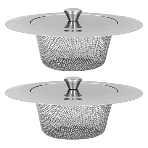 Colador para fregadero de cocina 2 piezas acero inoxidable
